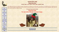 Desktop Screenshot of ancientlamps.com